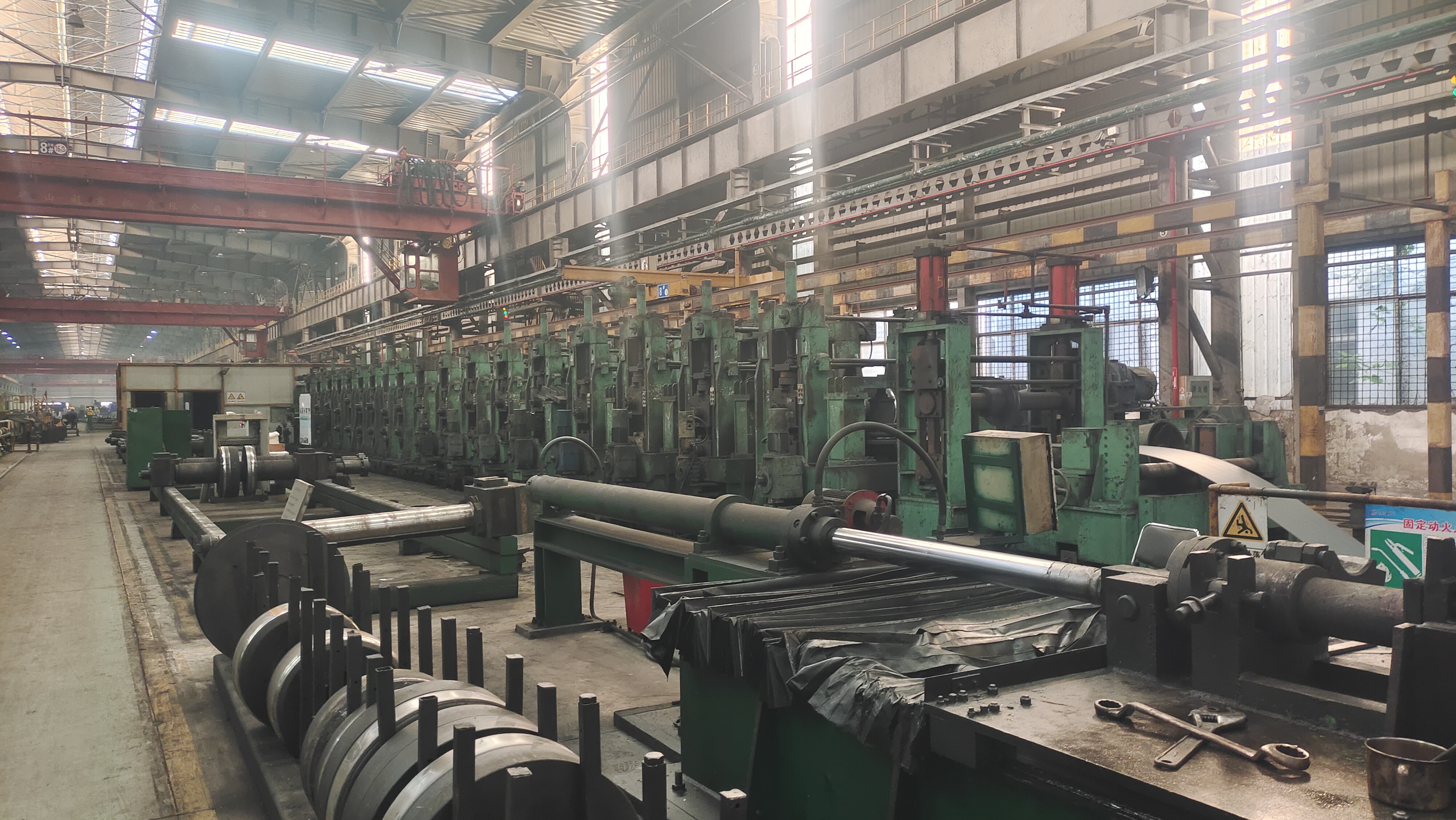 8868体育官网登录入口V9-H系列变频器：助力钢厂1250冷弯机组生产线“焕新升级”！